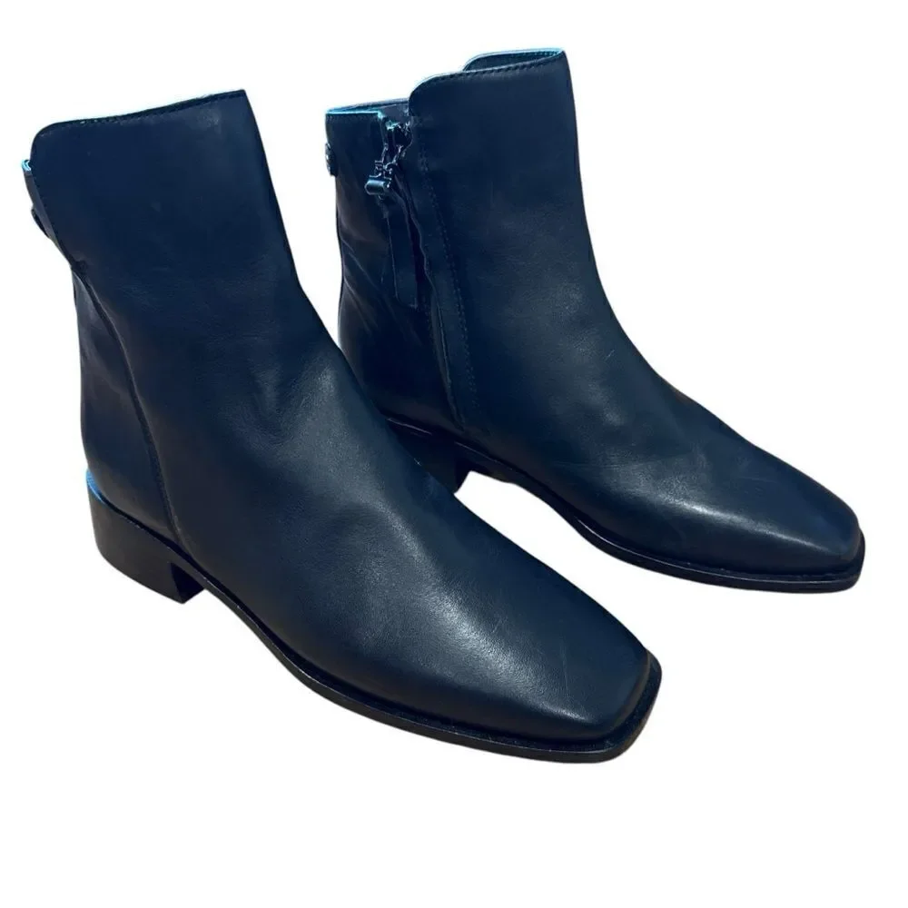 Revolve Sam Edelman Thatcher Leather Ankle Boots NWOT